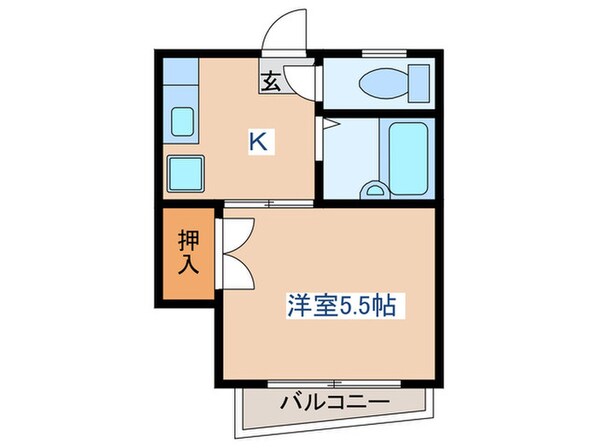 サンクレールNの物件間取画像